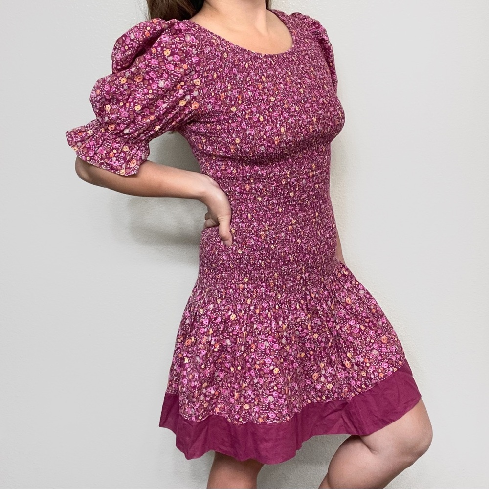 LoveShackFancy Luppa Dress - CHERRY WINE